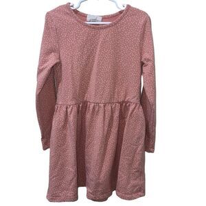 Peek Peach Polka Dot Long Sleeve Dress‎